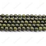 Green Pyrite Beads