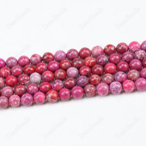 Pink Brecciated Jasper Beads