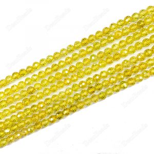 6mm zircon beads