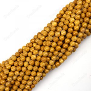 Yellow Mookaite Beads