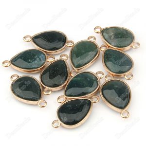 Teardrop Connector Faceted
