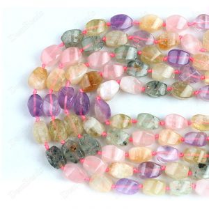 Twist Stone Beads