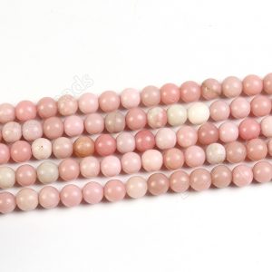Natural Pink Opal Beads