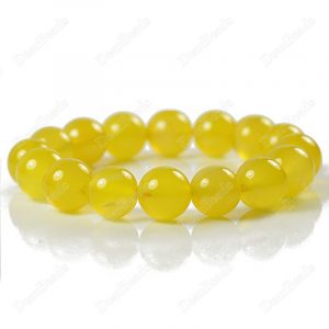 Yellow Agate Bracelet