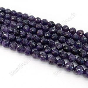 Amethyst Beads Faceted
