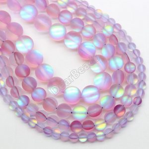 Holographic Quartz Beads
