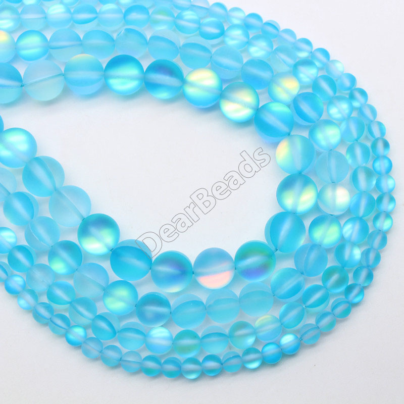 Matte Mystic Aura Beads