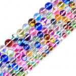 Rainbow Mermaid Glass Beads