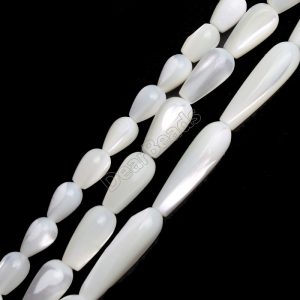 Shell Teardrop Beads