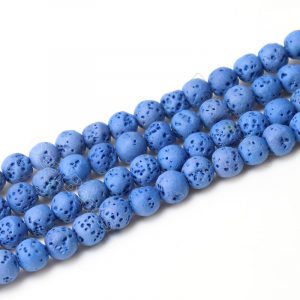 Incraftables Rock Lava Beads for Jewelry Making Bulk (600pcs) Black & Multicolor