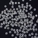 Alphabet Beads Silver