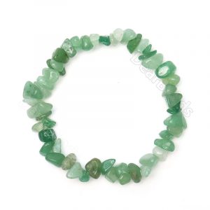 Green Aventurine Chip Bracelet