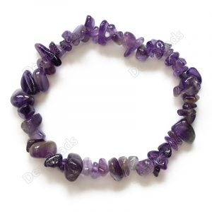 Amethyst Chip Bracelet