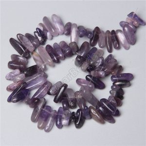 Top-drilled Chip Beads