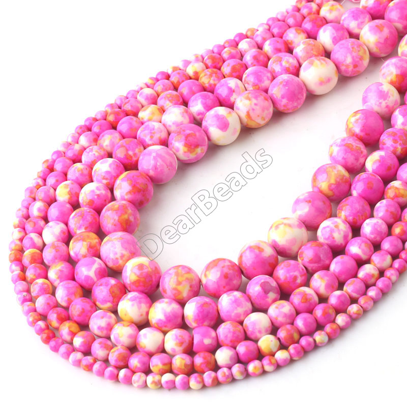 Rain Flower Stone Beads