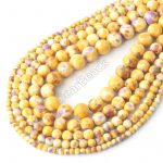 Yellow Rain Flower Beads