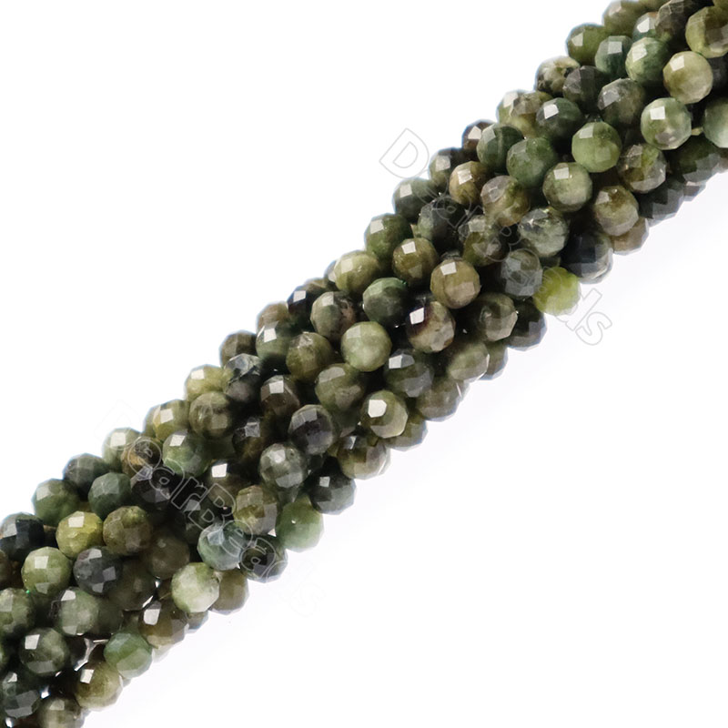 Green Tourmaline Beads