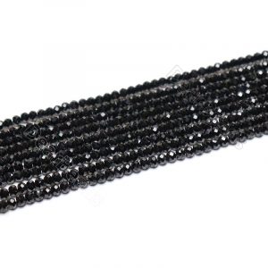 Rondelle Faceted Spinel Beads