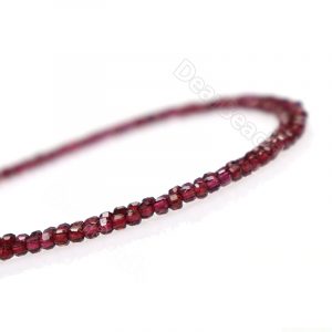 Natural Garnet Beads, Garnet Round Shape Beads, 6 mm Garnet Smooth Gem –  Triveni Crafts