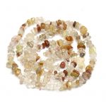 Rutile Quartz Chip Beads
