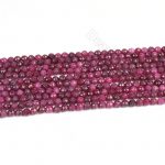 Faceted Ruby Beads