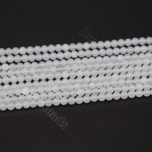 2mm White Jade Beads