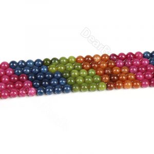 Tourmaline Jade Beads