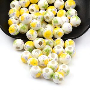 Ceramic Macrame Beads