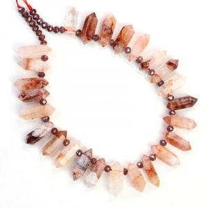 Quartz Pointed Beads