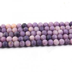 Lepidolite Beads