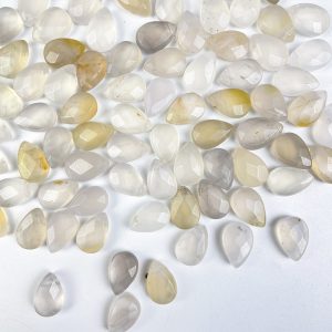 Faceted Teardrop Beads