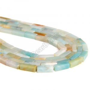 Amazonite Tube Beads