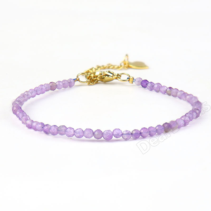Small Amethyst Bracelet