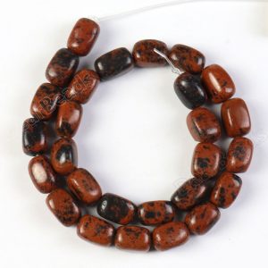 Mahogany Obsidian Nugget Beads
