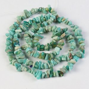 Blue Amazonite Chip Beads
