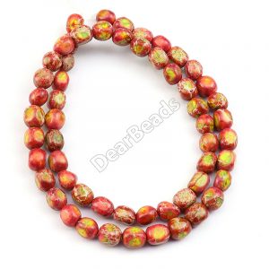 Mixed Imperial Jasper Bead
