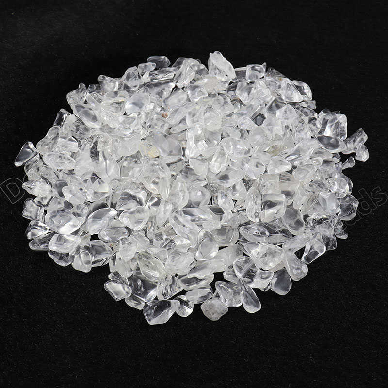 clear quartz chips
