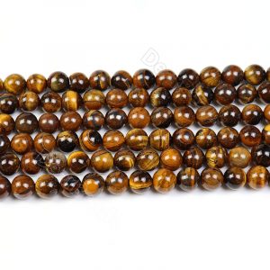 iron Tiger Eye Beads