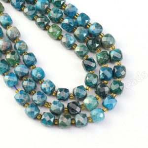 Apatite Cube Beads