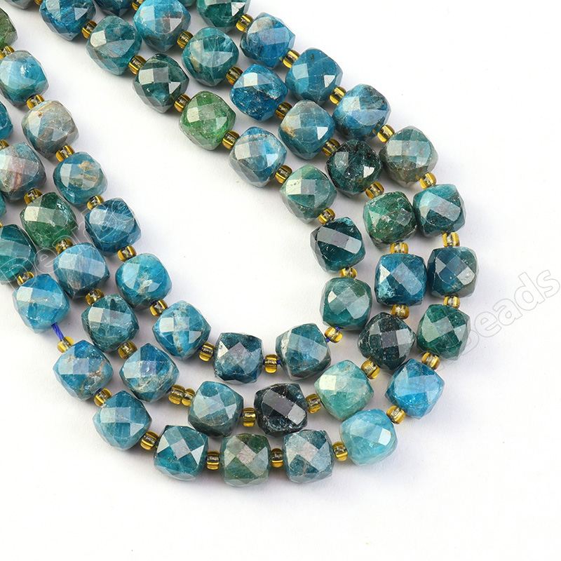 Apatite Cube Beads