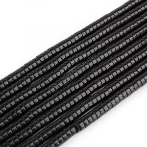 Black Obsidian Heishi Beads