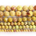 Yellow Imperial Jasper Beads
