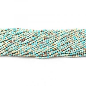 Faceted Sea Sediment Beads