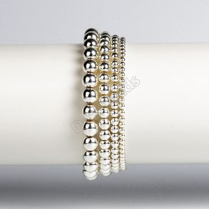 Silver Hematite Bracelet