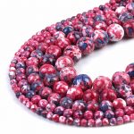 Red Rain Flower Beads