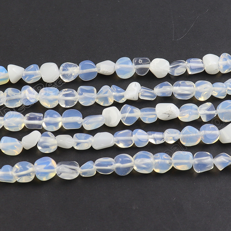 Opalite Nugget Beads