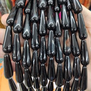 Onyx Water Drop Beads