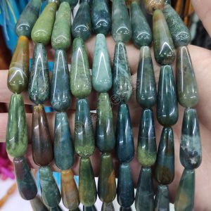 Fancy Jasper Water Drop Beads