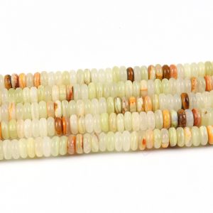 Natural Jade Heishi Beads