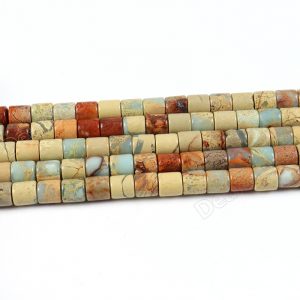 Serpentine Round Tube Beads